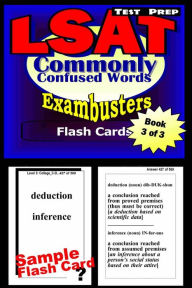 Title: LSAT Test Prep Commonly Confused Words--Exambusters Flash Cards--Workbook 3 of 3: LSAT Exam Study Guide, Author: LSAT Exambusters