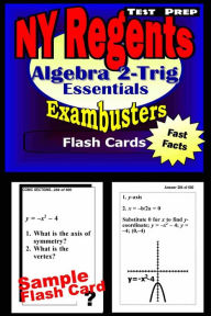 Title: NY Regents Algebra 2-Trigonometry Test Prep Review--Exambusters Flashcards: New York Regents Exam Study Guide, Author: Regents Exambusters