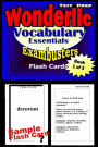 Wonderlic Test Prep Essential Vocabulary--Exambusters Flash Cards--Workbook 1 of 3: Wonderlic Exam Study Guide