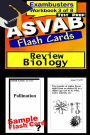 ASVAB Test Prep Biology Review--Exambusters Flash Cards--Workbook 3 of 8: ASVAB Exam Study Guide