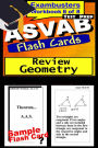 ASVAB Test Prep Geometry Review--Exambusters Flash Cards--Workbook 8 of 8: ASVAB Exam Study Guide