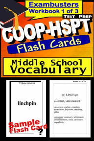 Title: COOP-HSPT Test Prep Essential Vocabulary Review--Exambusters Flash Cards--Workbook 1 of 3: COOP Exam Study Guide, Author: COOP Exambusters