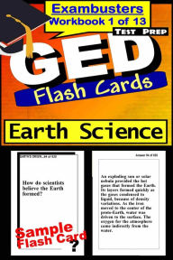 Title: GED Test Prep Earth Science Review--Exambusters Flash Cards--Workbook 1 of 13: GED Exam Study Guide, Author: GED Exambusters