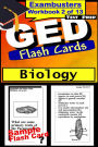 GED Test Prep Biology Review--Exambusters Flash Cards--Workbook 2 of 13: GED Exam Study Guide