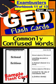Title: GED Test Prep Commonly Confused Words Review--Exambusters Flash Cards--Workbook 11 of 13: GED Exam Study Guide, Author: GED Exambusters