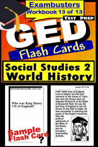 Title: GED Test Prep Social Studies 2: World History Review--Exambusters Flash Cards--Workbook 13 of 13: GED Exam Study Guide, Author: GED Exambusters