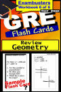 GRE Test Prep Geometry Review--Exambusters Flash Cards--Workbook 6 of 6: GRE Exam Study Guide