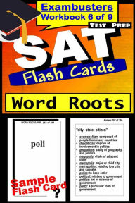 Title: SAT Test Prep Word Roots Review--Exambusters Flash Cards--Workbook 6 of 9: SAT Exam Study Guide, Author: SAT Exambusters