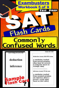 Title: SAT Test Prep Commonly Confused Words Review--Exambusters Flash Cards--Workbook 5 of 9: SAT Exam Study Guide, Author: SAT Exambusters