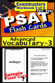 Title: PSAT Test Prep Advanced Vocabulary 3 Review--Exambusters Flash Cards--Workbook 3 of 6: PSAT Exam Study Guide, Author: PSAT Exambusters