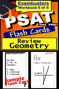 Title: PSAT Test Prep Geometry Review--Exambusters Flash Cards--Workbook 6 of 6: PSAT Exam Study Guide, Author: PSAT Exambusters