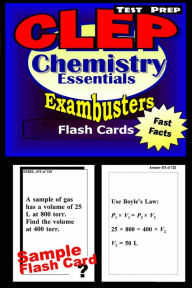 Title: CLEP Chemistry Test Prep Review--Exambusters Flash Cards: CLEP Exam Study Guide, Author: CLEP Exambusters