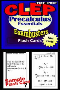 Title: CLEP Precalculus Test Prep Review--Exambusters Flash Cards: CLEP Exam Study Guide, Author: CLEP Exambusters
