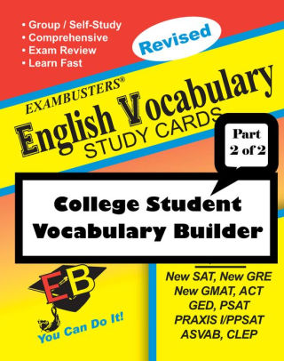 Exambusters English Word Roots--Vocabulary Flashcards: SAT, ACT, GRE, PRAXIS