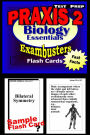 PRAXIS II Biology Test Prep Review--Exambusters Flash Cards: PRAXIS II Exam Study Guide