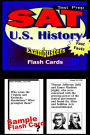 SAT US History Test Prep Review--Exambusters Flash Cards: SAT II Exam Study Guide