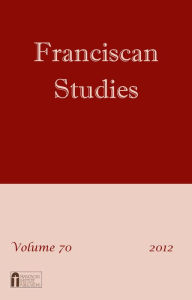 Title: Franciscan Studies, Author: Jean Francois Godet-Calogeras