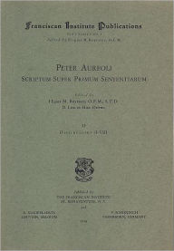 Title: Peter Aureoli - Distinctions II - VIII, Author: Eligius Buytaert