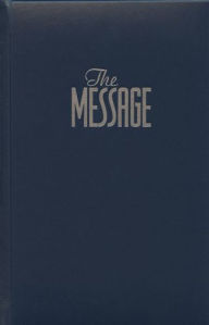 Title: The Message Full Size (Hardcover, Navy), Author: Eugene H. Peterson