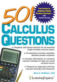 Title: 501 Calculus Questions, Author: Mark McKibben