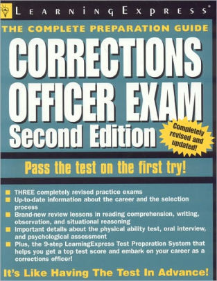 Corrections Officer Exam By Staff Of The Learning Express