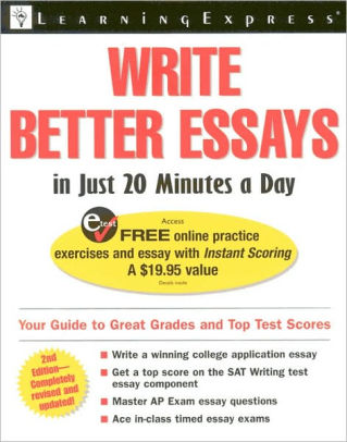 How to write a good application essay 20 minutes