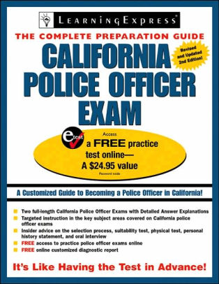 California Police Officer Exam By Learningexpress Editors