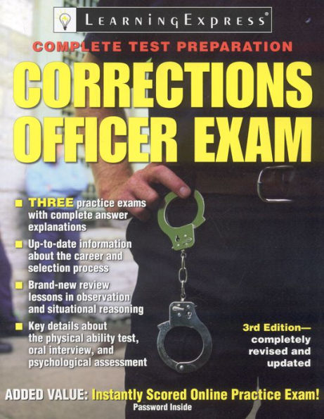 Corrections Officer Exam, Third Edition