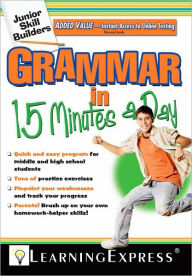 Title: Junior Skill Builders: Grammar in 15 Minutes a Day, Author: Learning Express Editors