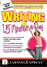 Title: Junior Skill Builders: Writing in 15 Minutes a Day, Author: Learning Express Editors