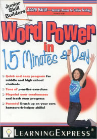 Title: Word Power in 15 Minutes a Day, Author: LearningExpress Editors