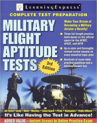 Title: Military Flight Aptitude Tests / Edition 3, Author: LearningExpress Editors