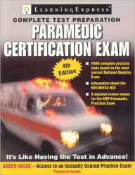 Title: Paramedic Exam / Edition 4, Author: LearningExpress Editors