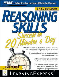 Title: Reasoning Skills Success in 20 Minutes a Day, Third Edition, Author: LearningExpress LLC Editors