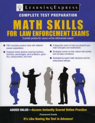 Title: Math Skills for Law Enforcement Exams, Author: LearningExpress Editors