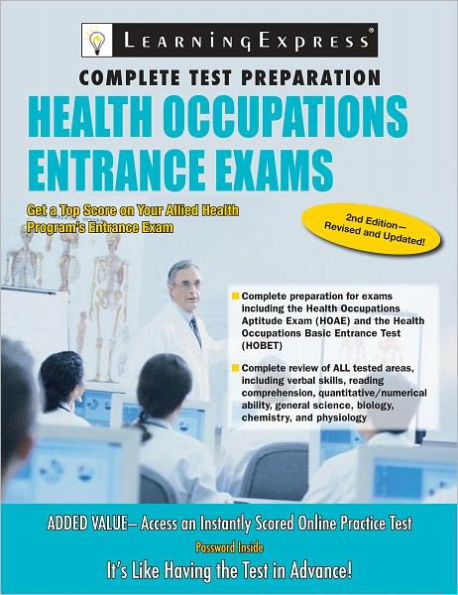 Health Occupations Entrance Exam 3e