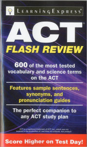 Title: ACT Flash Review, Author: Learning Express Llc