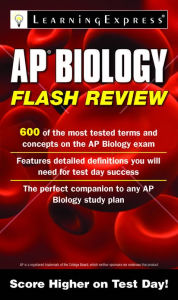 Title: AP Biology Flash Review, Author: LearningExpress LLC