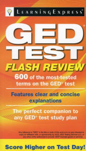 Title: GED Test Flash Review, Author: LearningExpress