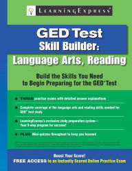 Title: GED Test Skill Builder: Language Arts, Reading, Author: Learning Express Llc