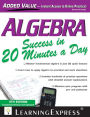 Algebra Success in 20 Minutes a Day