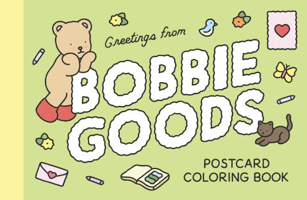 Bobbie Goods Postcard Coloring Book: 20 Postcards