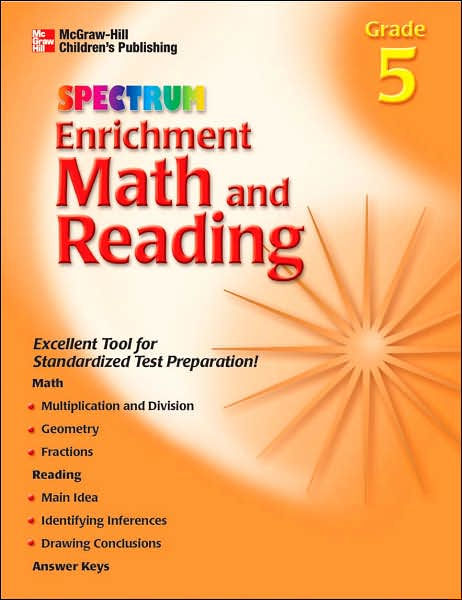 Spectrum Enrichment Math and Reading, Grade 5 by School Specialty ...