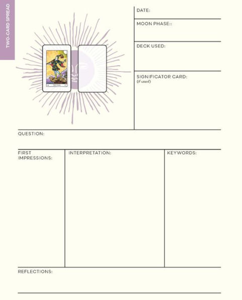 The Weiser Tarot Journal: Guidance and Practice (for Use with Any Tarot Deck--Includes 208 Specially Designed Journal Pages and 1,920 Full-color Tarot Stickers to Use in Recording Your Readings) [Book]