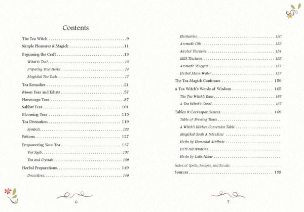 A Tea Witch's Grimoire: Magickal Recipes for Your Time