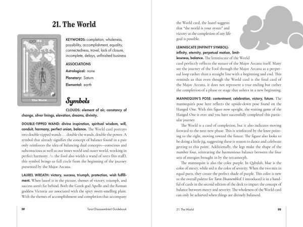 Tarot Disassembled Guidebook: Deconstructing the Symbols of the Major and Minor Arcana
