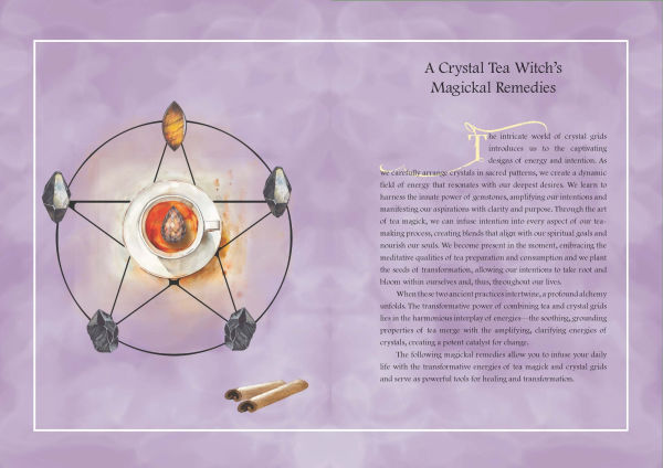 A Tea Witch's Crystal Brews: Empowering the Magick of with Grids