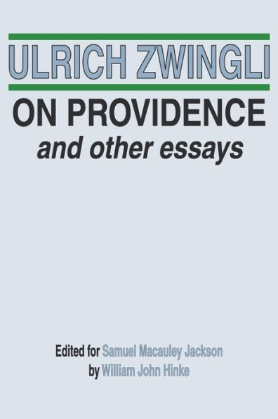 On Providence and Other Essays