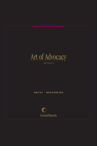 Title: Art of Advocacy Series: Appeals, Author: Marshall Houts