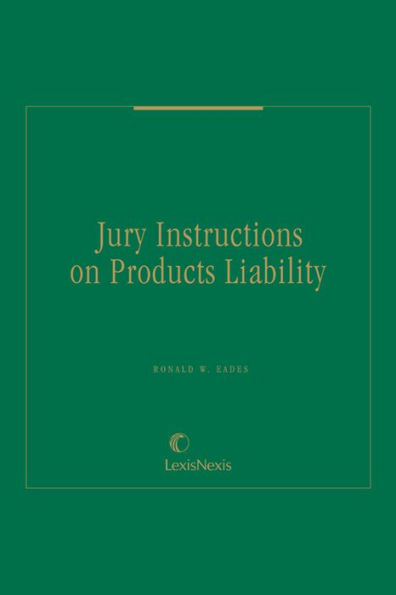 Jury Instructions on Products Liability